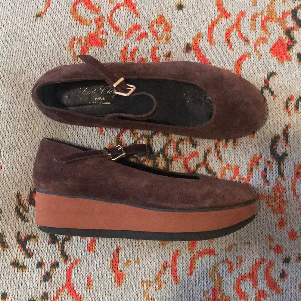 Robert Clergerie platform Mary Janes